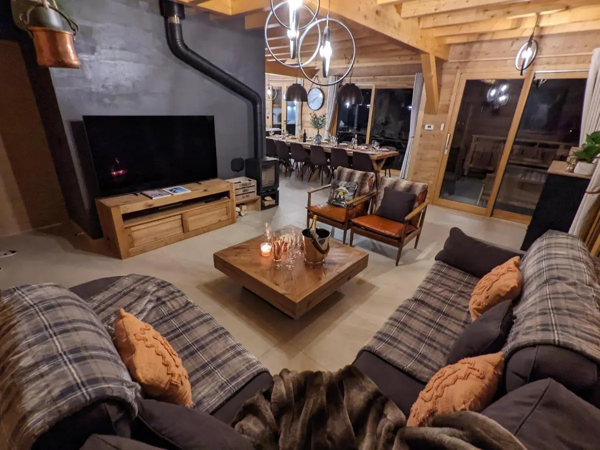 Chalet Neuf 14 Pers Proximite La Clusaz Et Grand Bornand Saint-Jean-de-Sixt